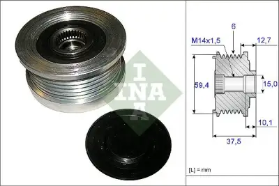 INA 535011010 Alternatör Kasnağı - 1. Görsel