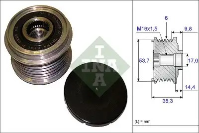 INA 535020310 Alternatör Kasnağı - 1. Görsel