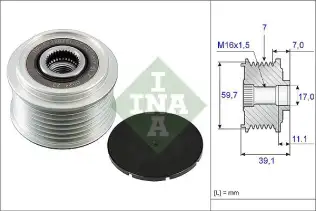 INA 535005310 Alternatör Kasnağı