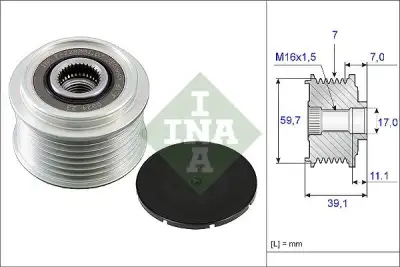 INA 535005310 Alternatör Kasnağı - 1. Görsel