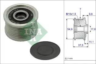 INA 535023510 Alternatör Kasnağı