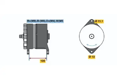 Alternatör  Volvo - 5. Görsel