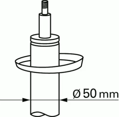 SACHS 312267 Amortisör Ön - 2. Görsel
