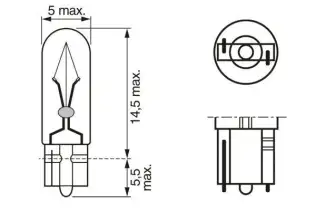 BOSCH 1987302873 Ampül