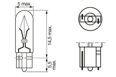 BOSCH 1987302873 Ampül - 1. Görsel