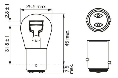BOSCH 1987302867 Ampül - 5. Görsel