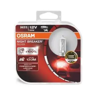 Ampul, Uzun Huzme Far Night Breaker® Silver ams-OSRAM 64211NBS-HCB