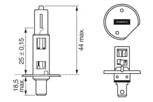 BOSCH 1987301073 Ampül