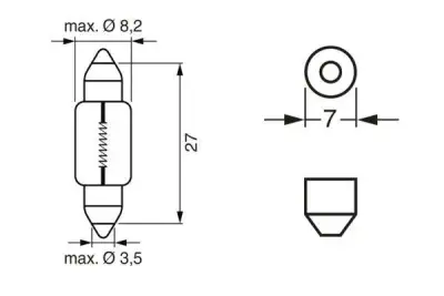 BOSCH 1987302226 Ampül - 5. Görsel