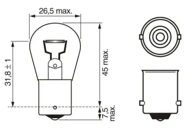 BOSCH 1987302201 Ampül - 6. Görsel