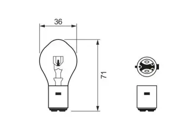 BOSCH 1987302105 Ampül - 1. Görsel