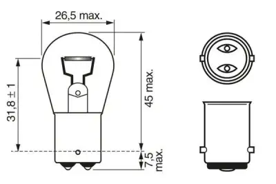 BOSCH 1987302532 Ampül - 6. Görsel