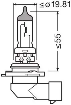 Ampul, Uzun Huzme Far Night Breaker® Laser ams-OSRAM 9006NL-HCB - 4. Görsel