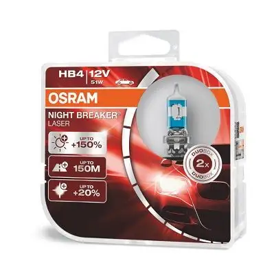 Ampul, Uzun Huzme Far Night Breaker® Laser ams-OSRAM 9006NL-HCB - 1. Görsel