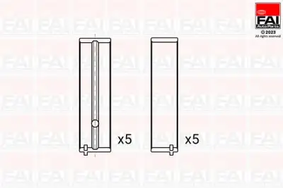 Krank Mili Yatak Çanağı FAI AutoParts BM1152-025 - 1. Görsel