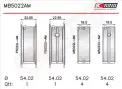 Krank Mili Yatak Çanağı Seti KING MB5022AM