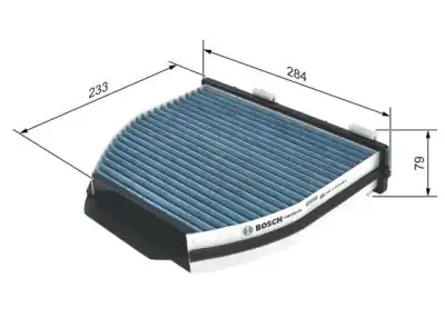 BOSCH 0986628500 Polen Filtresi - 5. Görsel
