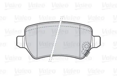 VALEO 670584 Fren Balatası Arka - 2. Görsel