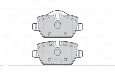 VALEO 670701 Fren Balatası Arka - 3. Görsel