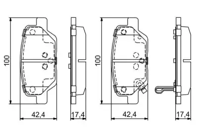 Arka Balata Fiat 77367717 - 7. Görsel