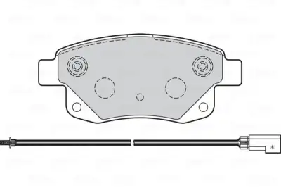 VALEO 670736 Fren Balatası Arka - 2. Görsel