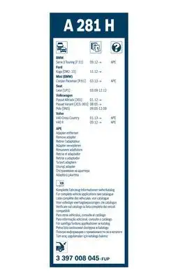 BOSCH 3397008045 Silecek Süpürgesi Arka - 5. Görsel