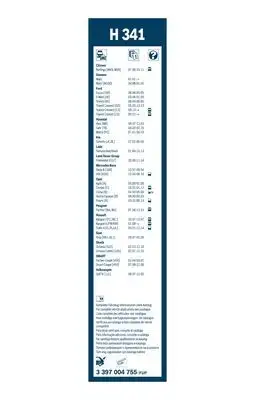 BOSCH 3397004755 Silecek Süpürgesi Arka - 3. Görsel