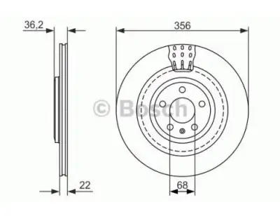 BOSCH 0986479749 Fren Diski Arka - 6. Görsel