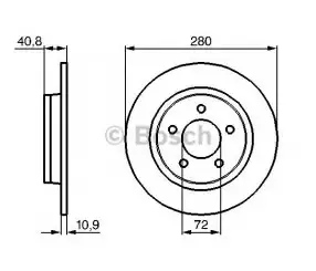 BOSCH 0986479181 Arka Fren Aynası - 2. Görsel