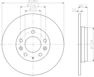 BOSCH 0986479131 Fren Diski Arka - 6. Görsel
