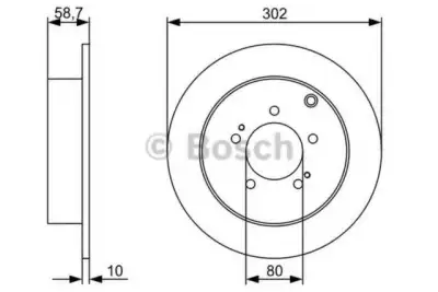 BOSCH 0986479318 Arka Fren Aynası - 6. Görsel