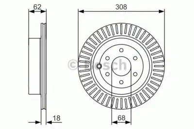 BOSCH 0986479533 Fren Diski Arka - 6. Görsel