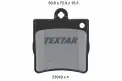 TEXTAR 2191901 Fren Balatası Arka