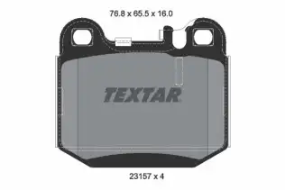 TEXTAR 2315702 Fren Balatası Arka