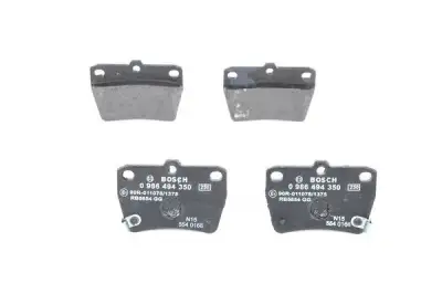 BOSCH 0986494350 Arka Fren Balatası - 1. Görsel
