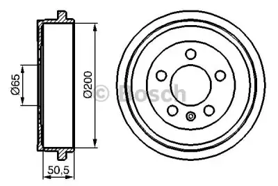 BOSCH 0986477133 Arka Kampana - 6. Görsel