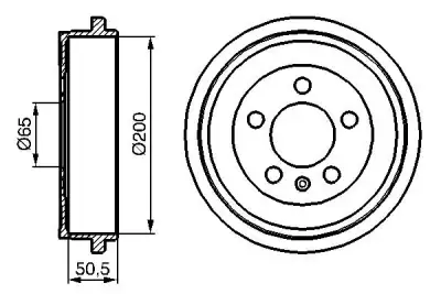 BOSCH 0986477133 Arka Kampana - 5. Görsel