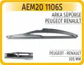 Silecek Süpürgesi Arka  305 mm - 12 inç AEM 20 1106S