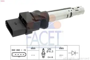 Ateşleme Bobini  FACET 9.6334