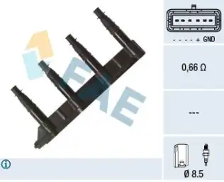Ateşleme Bobini  FAE 80236