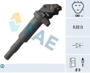 Ateşleme Bobini  FAE 80281