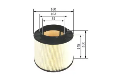 BOSCH F026400394 Hava Filtresi - 5. Görsel