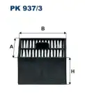 FILTRON PK9373 Yakıt Filtresi