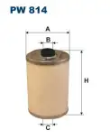 FILTRON PW814 Yakıt Filtresi