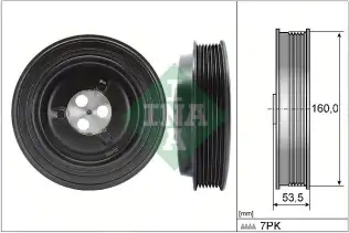 INA 544013210 Krank Kasnağı