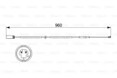 BOSCH 1987473523 Balata İkaz Kablosu - 2. Görsel