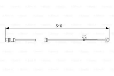 BOSCH 1987473029 Fren Balata Fısı Arka - 2. Görsel