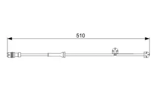 BOSCH 1987473029 Fren Balata Fısı Arka