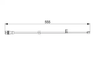 BOSCH 1987474568 Fren Balata Fısı Ön