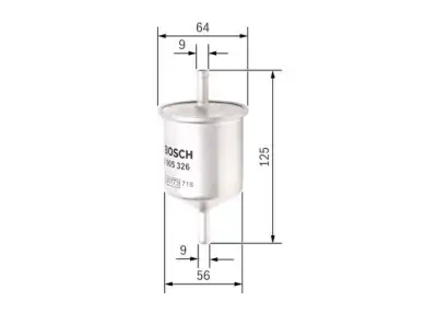 BOSCH 0450905326 Yakıt Filtresi - 5. Görsel